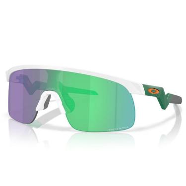 Imagem de Óculos de Sol Oakley Resistor Matte White Prizm Jade-Masculino
