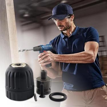 Imagem de Adaptador de chave de impacto elétrica 0,8-10 mm conversor de soquete para furadeira elétrica e conversão de ferramenta de chave de impacto