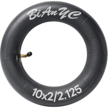 Imagem de Tubo interno de substituição para carrinho de bebê Triciclo Trike Bike Kids Tricycle Trike Bike、 Triciclo para crianças Triciclo Baby Jogger 3 rodas Trikes adequado para 10 x 1.90, 10 x 1.95, 10 x 2, 10 x 2.125 tubo de pneu