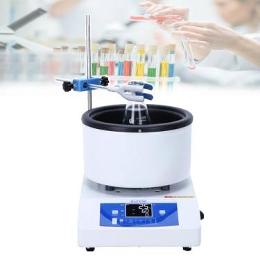 Imagem de CHONGHAN Agitador MagnéTico Com Placa Aquecedora, Temperatura E Velocidade De Aquecimento AjustáVeis ​​De 50 A 2000 Rpm, PotêNcia De Aquecimento De 300 W A 750 W, 250 °C Para Banhos De áGua E óLeo