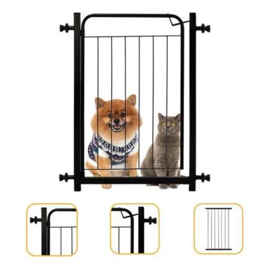 Imagem de Grade De Proteção para Pet Cães Para Portas Portão Extensor 40cm Grade