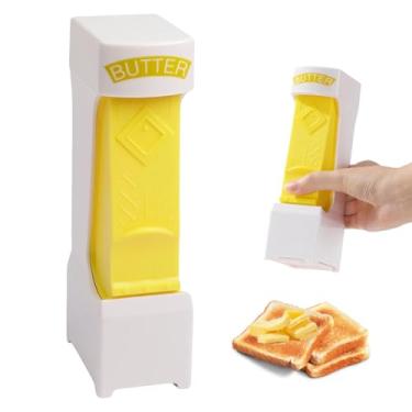 Imagem de Cortador de manteiga em bastão único, com lâmina de aço inoxidável, divisor de queijo, para pão, bolos, biscoitos