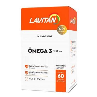 Imagem de Ômega 3 Lavitan 60 Capsulas 1000mg Óleo de Peixe - CIMED