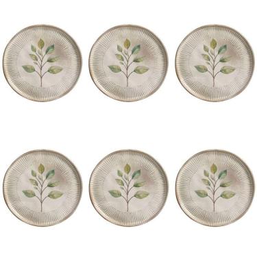Imagem de Conjunto De Pratos De Sobremesa 06 Peças Bio Evergreen Porto Brasil