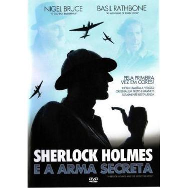 Imagem de DVD Sherlock Holmes E A Arma Secreta Raridade Original - NBO