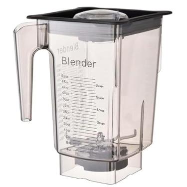 Imagem de EastFune Frasco WildSide+ de 2,5 g para liquidificadores Blendtec, substitui 570 575 625 650 725 759 800 825 885 etc., amplamente compatível com copo de jarra de recipiente