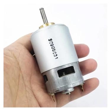 Imagem de PR-775-3090 Mini motor de eixo longo DC12V 14,4V 24V motor elétrico de alto torque