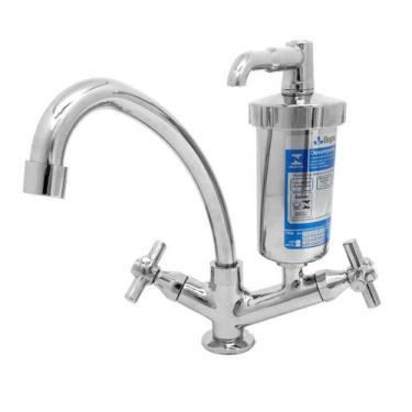 Imagem de Torneira Filtro E Bica Movel Com Copo Abs C53 Mesa - Bognar