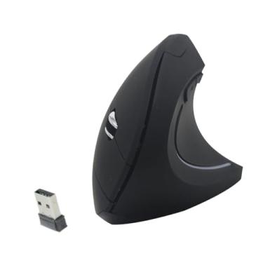 Imagem de FVDPWYE vertical, óptico para carpo para PC, laptop e desktop, confortável, leve, portátil e silencioso com dongle USB, Luz Preta Colorida