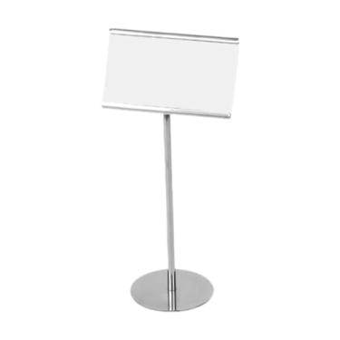 Imagem de MERIGLARE Porta-números de mesa, porta-cartões de visita, centros de mesa, etiquetas para sinalização de alimentos, porta-cartões de visita para balcão de, Altura 19.5 Cm