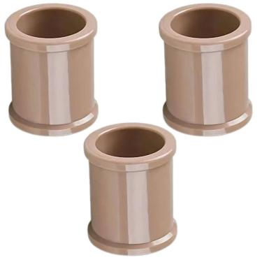 Imagem de Luva Pvc 20Mm Soldável Conexão Encanamento Kit 03 Un