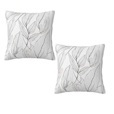 Imagem de Fronha decorativa de manjericão, tomilho e alecrim, estampa com zíper, fronha de seda hipoalergênica, para casa e viagem, presente para qualquer ocasião, 46 x 45 cm