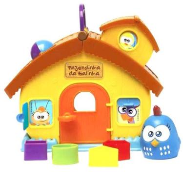 Imagem de Brinquedo Casinha Atividades Galinha Pintadinha Fazendinha - Elka, Bri