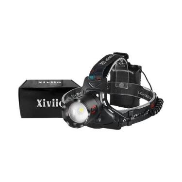 Imagem de Lanterna De Cabeça LED Ultra Potente 350000000 Lumens 4000M Recarregáv