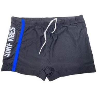 Imagem de Sunga Masculino Infantil Surf Vibes Juvenil Proteção Solar Uv50-Masculino