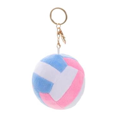 Imagem de LIOOBO Lindo travesseiro de vôlei de pelúcia para meninos e meninas, bola esportiva realista macia para treinar e brincar, adorável brinquedo de vôlei de pelúcia para meninos e meninas