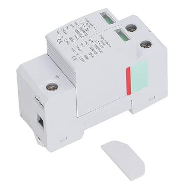 Imagem de LiebeWH Dispositivo Pára-raios de Baixa Tensão, Dispositivo Pára-raios de Proteção IP20 Com Trilho de 35 MM, Instalação Simples e Alta Segurança para Distribuição de Energia DC 1000V, Protetor