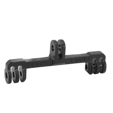 Imagem de Cryfokt Suporte de Extremidade Dupla para Câmera Conector Eficiente de Cabeça de Adaptador Duplo para Mudanças Rápidas de Equipamento Liga de Alumínio Cor Preta para Possibilidades de Gravação