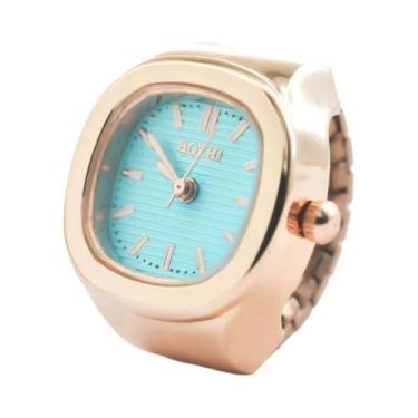 Imagem de Relógio De Pulso Unissex Com Mostrador Quadrado, Relógio Criativo Com 