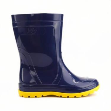 Imagem de Bota Galocha Grendene kids Pega Forte Infantil, Azul amarelo, V6