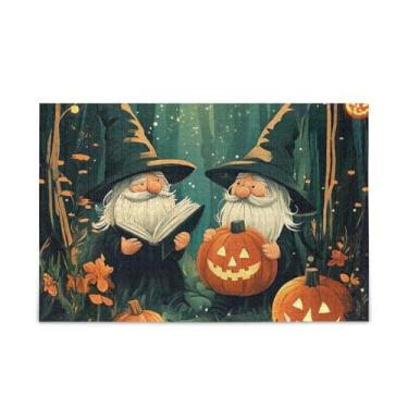 Imagem de 500 Piece Cute Cartoon Old Gnomes Puzzle Wood and Paper Material, Puzzle Games for Adults