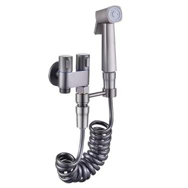 Imagem de Kit adaptador universal de encanamento conjunto de conectores de torneira de chuveiro bidê multiuso com vedações à prova de vazamento, acessórios de conexão rápida para instalação de vaso sanitário e