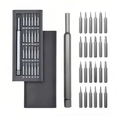 Imagem de Conjunto de chaves de fenda de precisão 24 em 1 – Kit de ferramentas de reparo magnético para telefone, laptop, óculos, relógio, PS5, com 24 bits para eletrônicos, smartphones, console de jogos