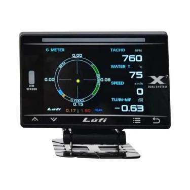 Imagem de Medidor OBD2 Turboalimentado Com Pressão De Óleo, Temperatura, Valor G