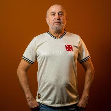 Imagem de Camiseta Vasco 1974 Retrô Mania Off White-Masculino