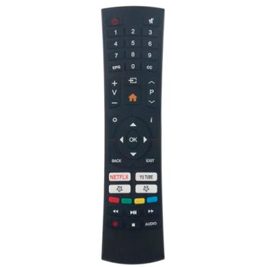 Imagem de Controle remoto de substituição CR-43A compatível com SANSUI HD HDR Smart TV Kogan Smart LED TV KALED32AH7510SVA ES32S1N AH7510 CR-43A CR43A