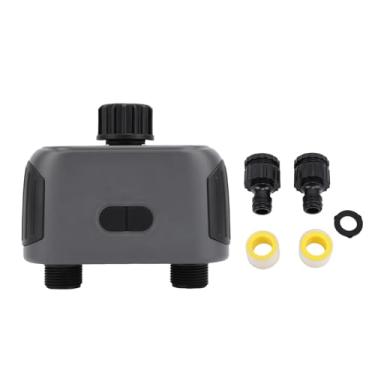 Imagem de FTVOGUE Temporizador de Irrigação Bluetooth, Controlador Inteligente de Válvula de água, 2 Saídas Com Atraso No Tempo, Rega Ajustável para Jardim, Gramado, Aspersão