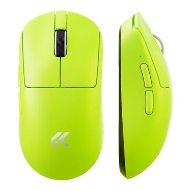 Imagem de MCHOSE Mouse para jogos sem fio leve A7 V2 Ultra Series verde