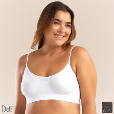 Imagem de Top Nadador She Lingerie Feminino Sem Bojo Ajustável-Feminino