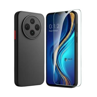 Imagem de Proteção Completa Contra Quedas – Kit Capa Fosca Anti Impacto + Vidro 3D para Xiaomi Redmi 14C