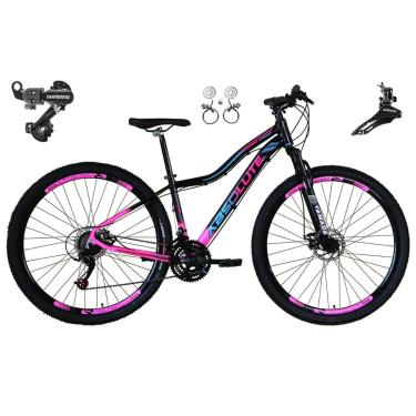Imagem de Bicicleta Aro 29 Absolute Hera Feminina 24v Shimano Freio Hidráulico Suspensão MTB Alumínio-Feminino
