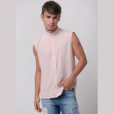 Imagem de Regata Viscolinho Gola Padre Bebê Santo Luxo-Masculino