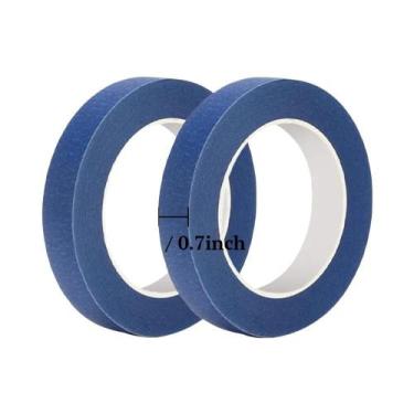 Imagem de Fita Adesiva Azul Aprimorada Para Mascaramento, Sem Resíduos, Fácil Re