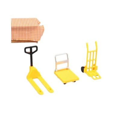 Imagem de Carrinho De Bonecas Em Miniatura Escala 1:12, Empilhadeira E Ferrament