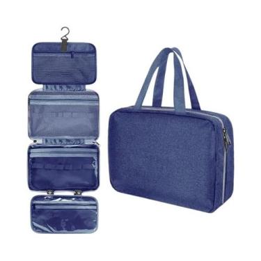 Imagem de Bolsa De Viagem Impermeável De Grande Capacidade Para Artigos De Higie