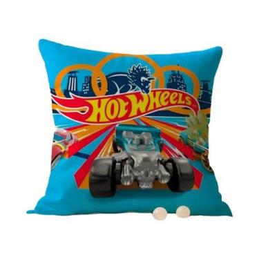 Imagem de Capa De Almofada Hot Wheels Racing Com Estampa De Padrão, Capa De Almo