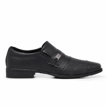 Imagem de Sapato Social Masculino Bico Fino Fivela Confortavel 834-Masculino