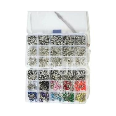 Imagem de Alicate De Metal Oco De 9,5mm Com Cinco Garras Para Botões De Pressão,