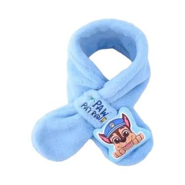 Imagem de Cachecol De Pelúcia Patrulha Canina Para Meninas, Luva Quente De Inver