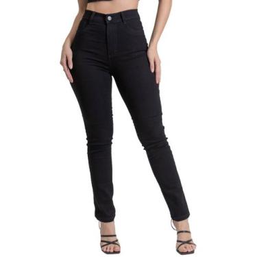 Imagem de Calça Sarja Sawary Hot Pants - 263832 - 36, Preto, 36