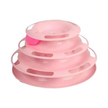 Imagem de Brinquedo Para Gatos De Múltiplas Camadas: Pista De Quebra-Cabeça E To