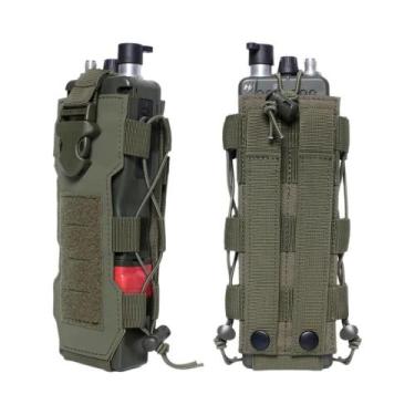 Imagem de Bolsa De Cintura Molle Para Garrafa De Água, Rádio E Cantil Para Espor