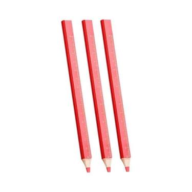 Imagem de Lápis De Marcenaria 10 Peças, Canetas De Marcação De Madeira Com Ponta