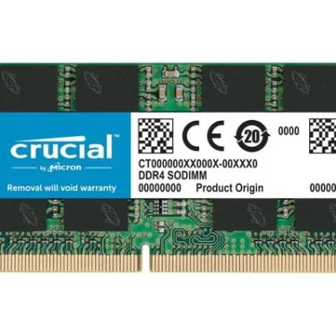 Imagem de Memória Crucial, 32GB, 3200MHz, DDR4, Para Notebook - CT32G4SFD832A
