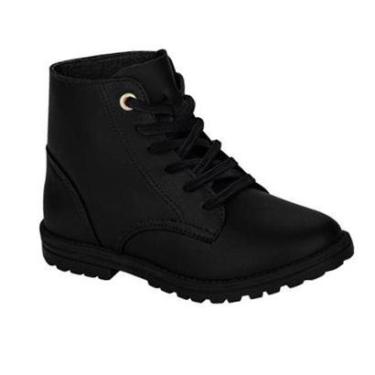 Imagem de Bota Coturno Infantil Love Fashion Preto Kidy 028-0114-0007-Feminino