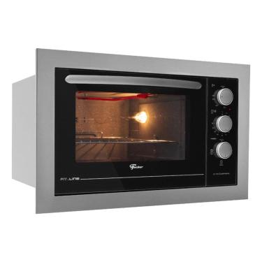 Imagem de Forno Eletrico Embutir 48l Inox 127v Grill Cook - Fischer 220v Inox
